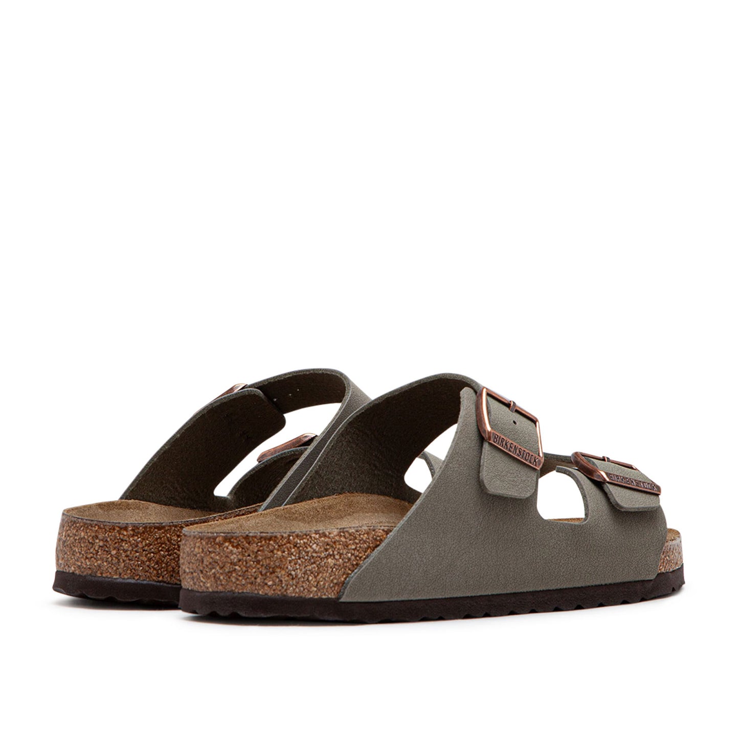 Birkenstock Arizona Birko-Flor Nubuck (Grau)  - Allike Store