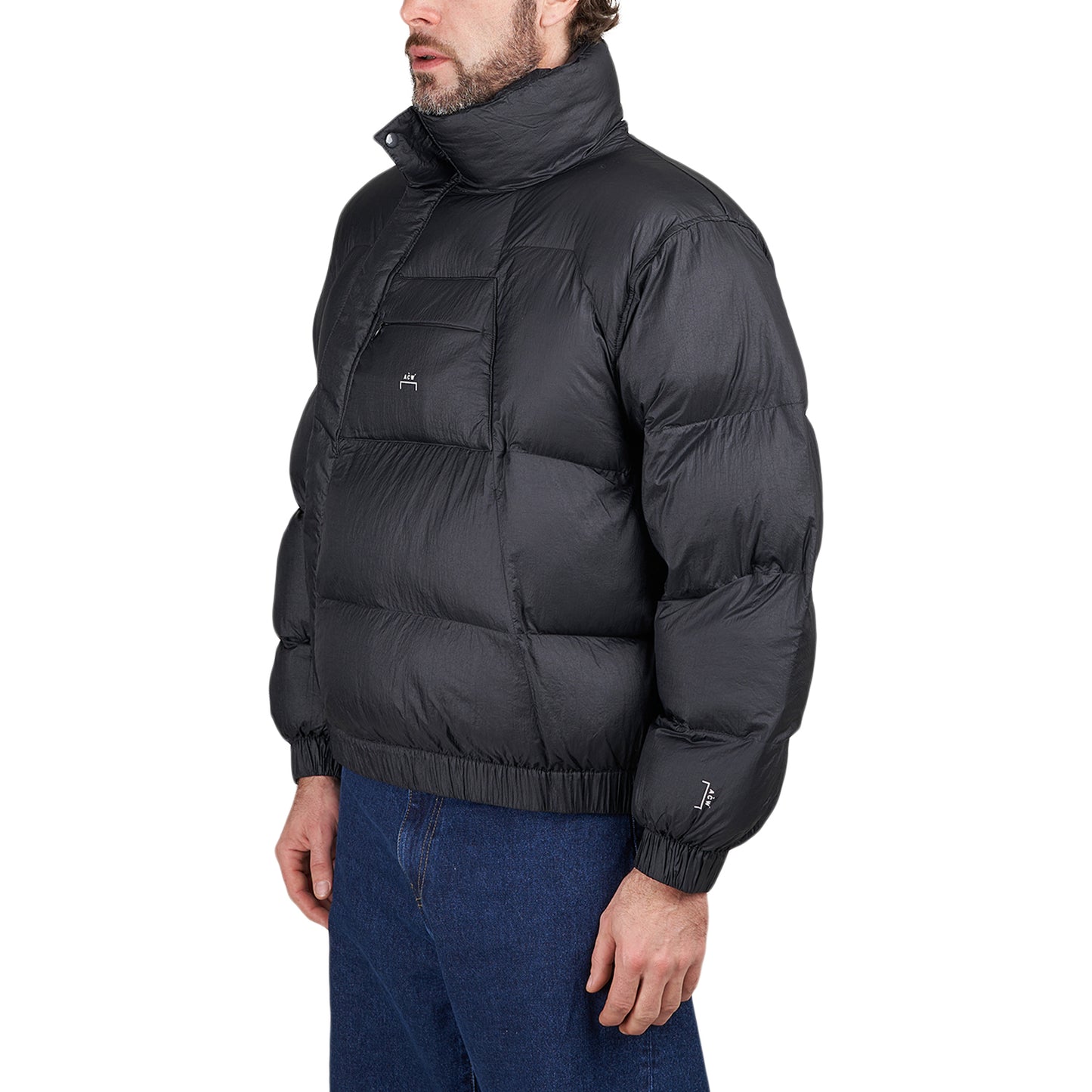 Converse x A-COLD-WALL* Super Puffer Jacket (Schwarz) - Allike Store