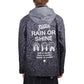 Converse x Patta Rain or Shine Jacket (Schwarz)  - Allike Store