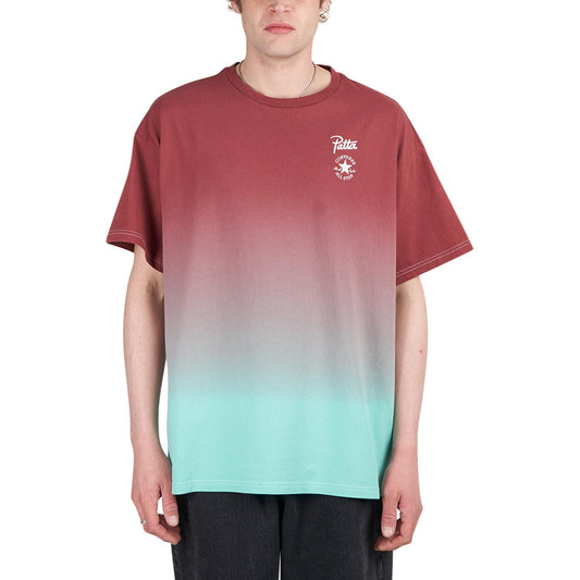 Converse x Patta Rain or Shine T-Shirt (Rot / Blau)  - Allike Store