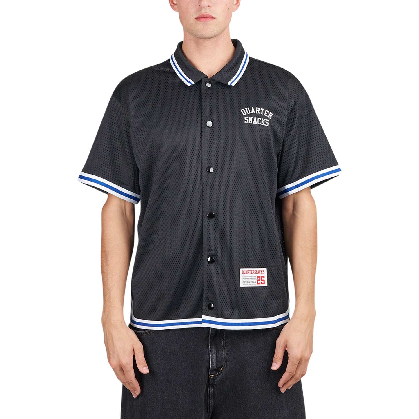 Converse x Quartersnacks Warm Up Polo (Schwarz)