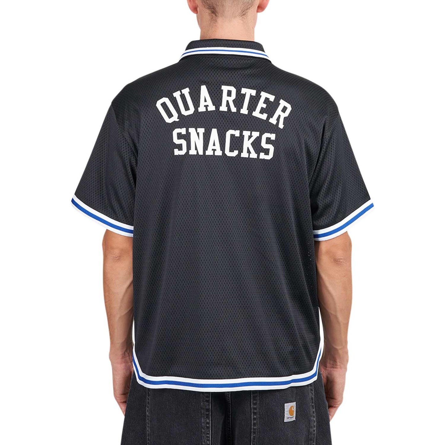 Converse x Quartersnacks Warm Up Polo (Schwarz)