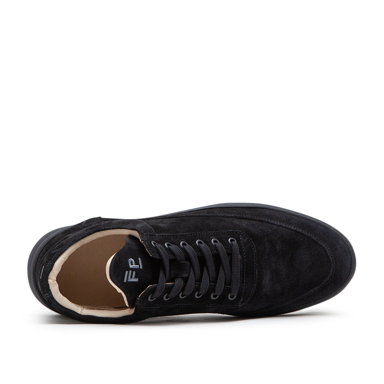 Filling Pieces Low Top Suede (Schwarz) - Allike Store
