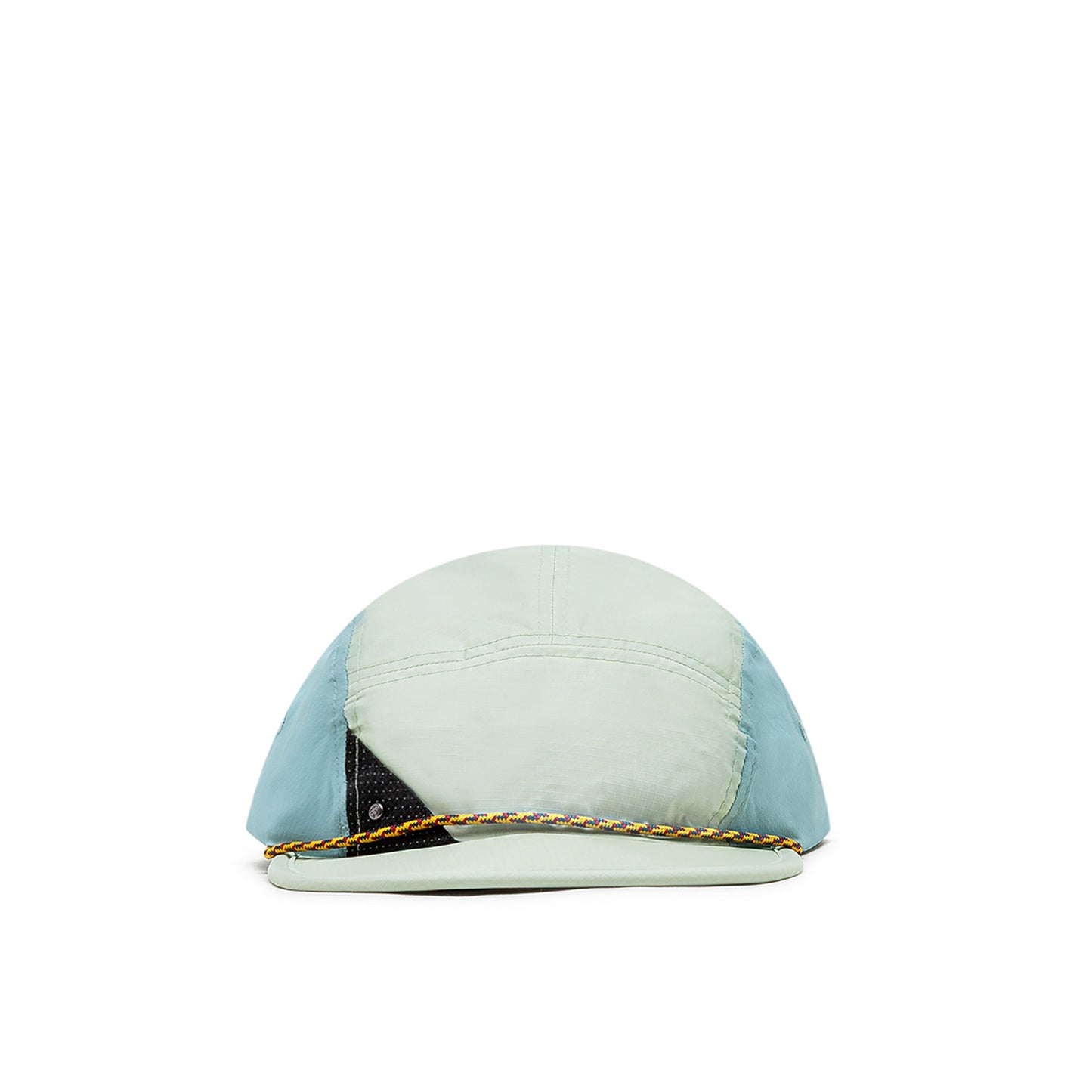 Klättermusen Runa Five Panel Cap (Blau / Grün) - Allike Store