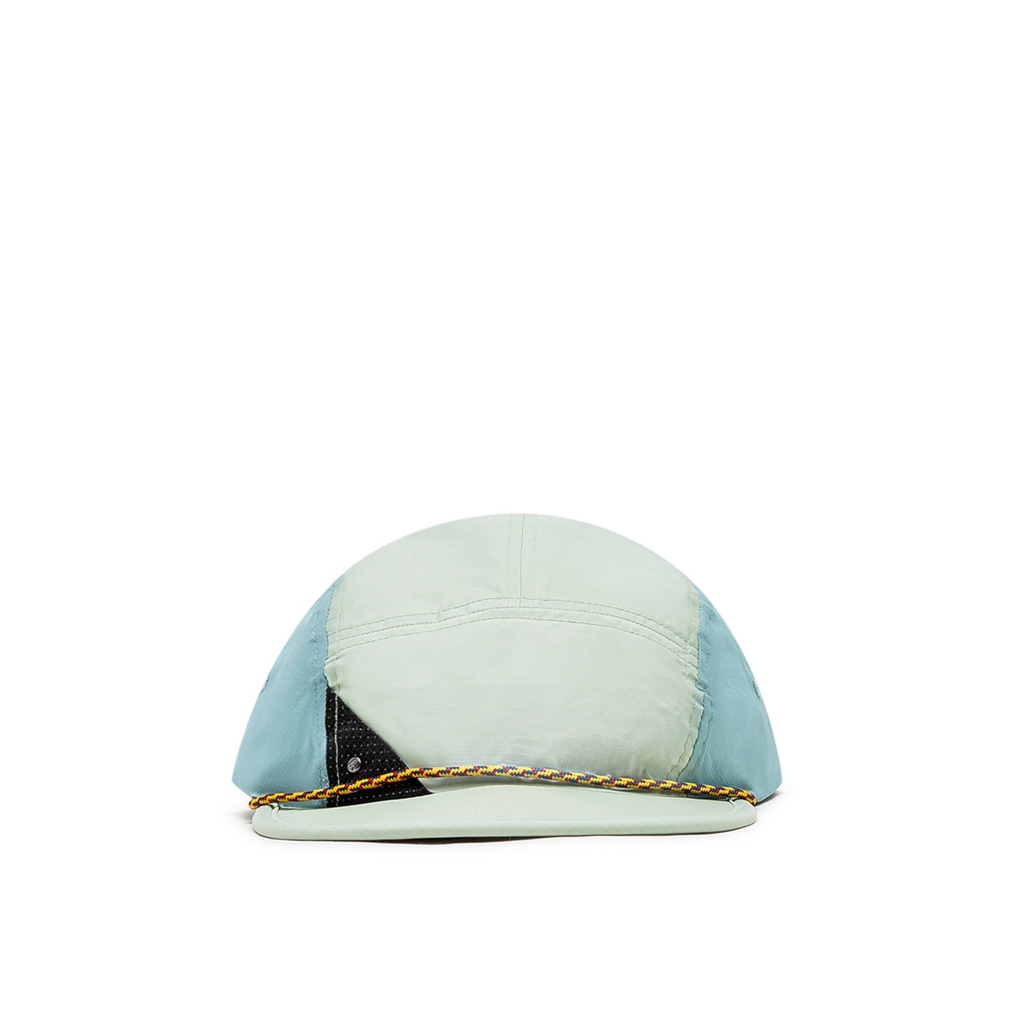 Klättermusen Runa Five Panel Cap (Blau / Grün) - Allike Store