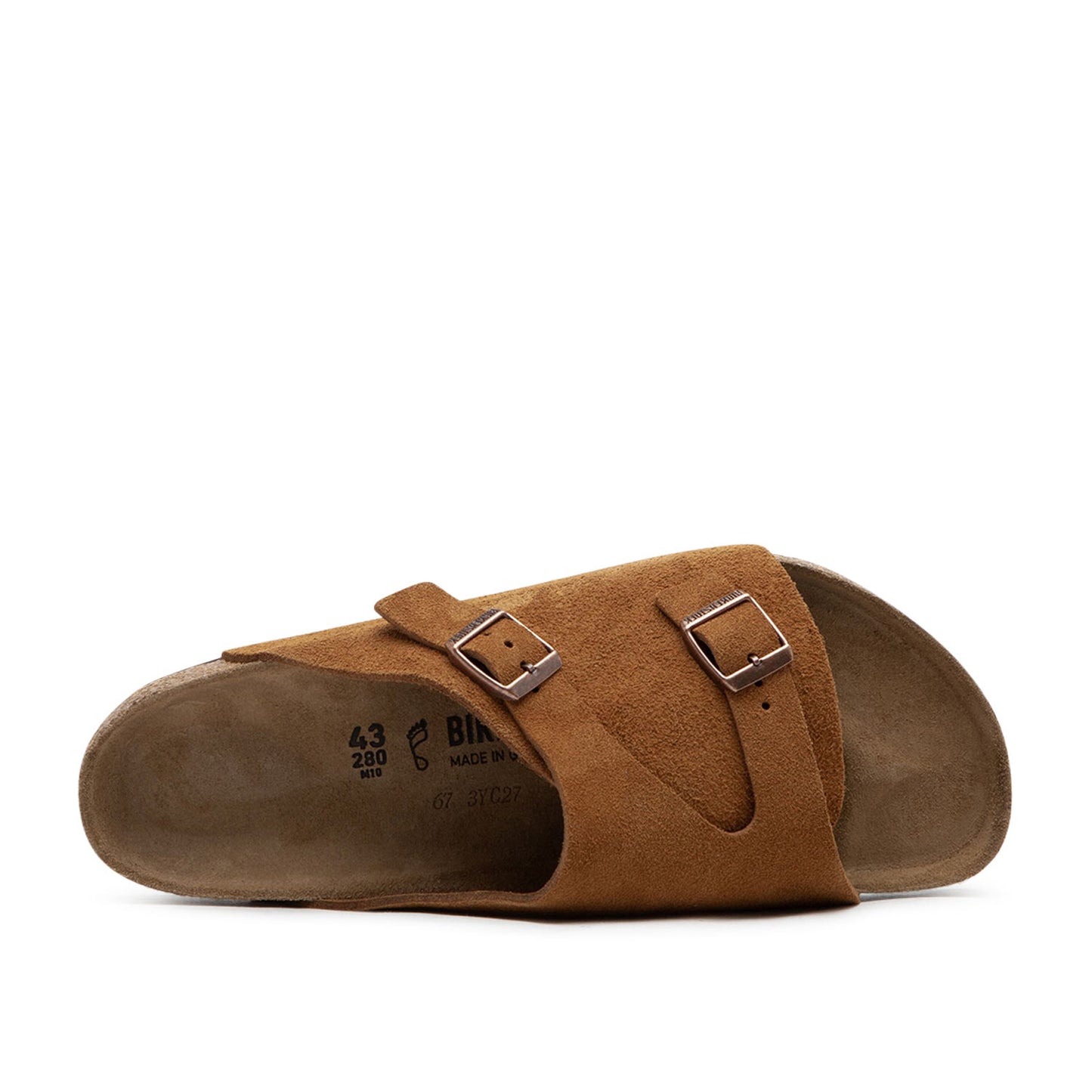 Birkenstock Zürich Wildleder (Braun)  - Allike Store