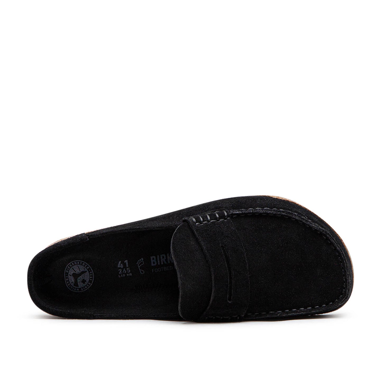 Birkenstock Naples Suede Leather (Schwarz)  - Allike Store