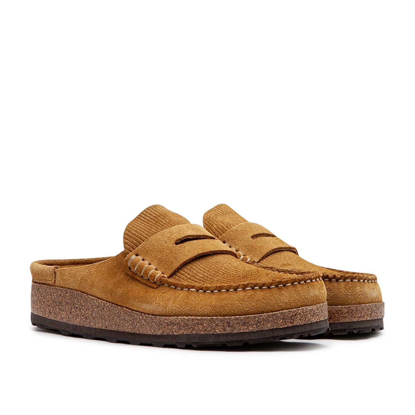 Birkenstock Naples Suede Leather (Braun)  - Allike Store