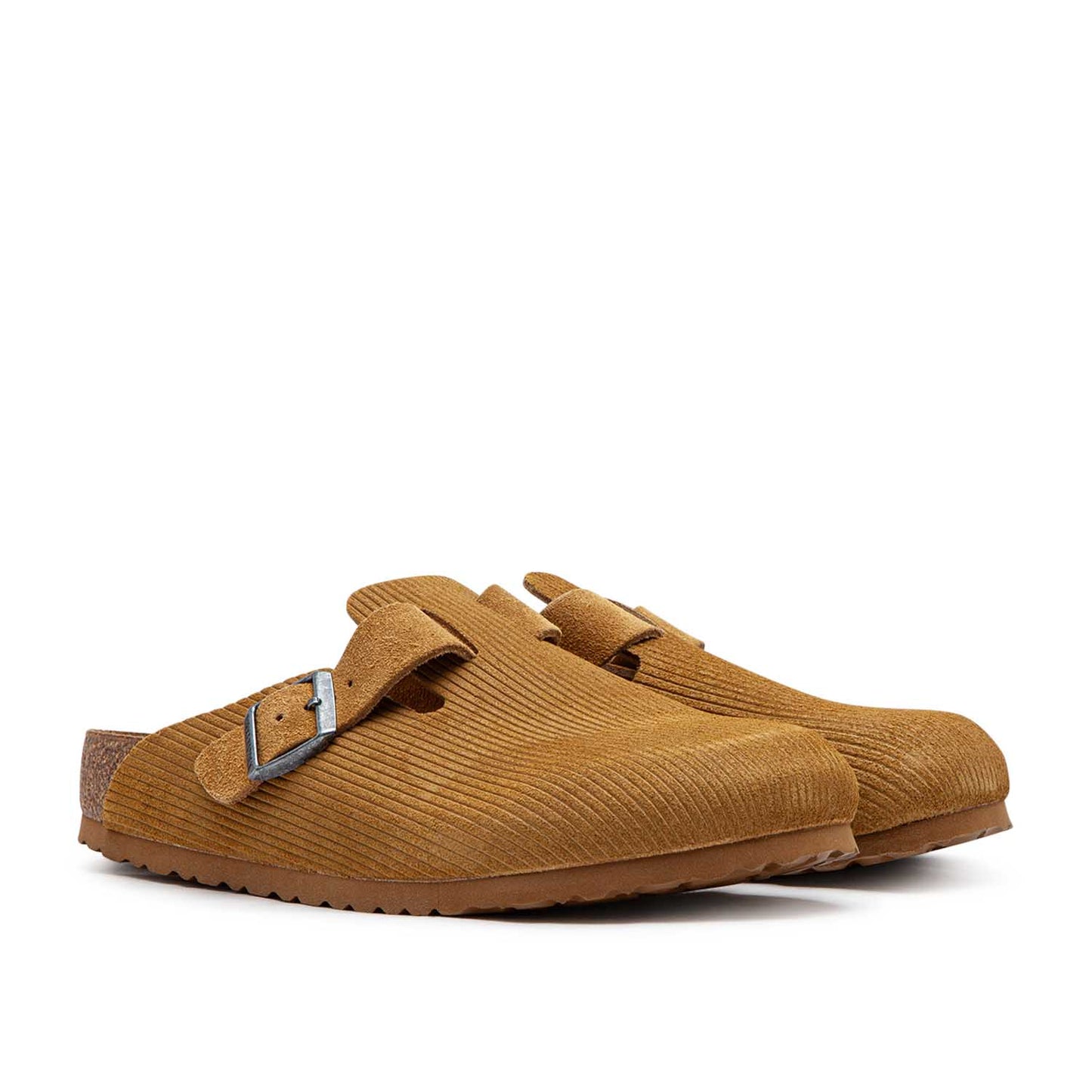 Birkenstock Boston Suede Embossed (Braun)  - Allike Store