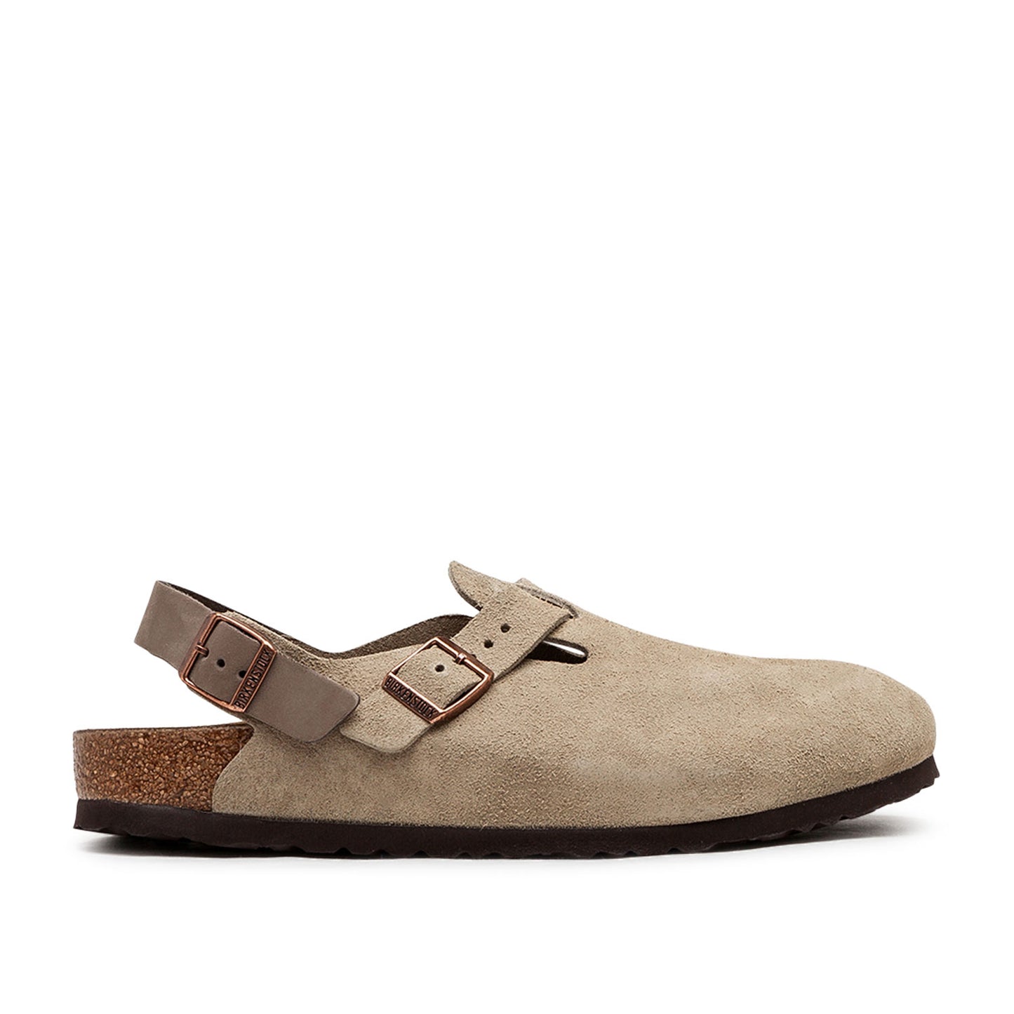 Birkenstock Tokio Suede Leather Narrow (Beige) - Allike Store