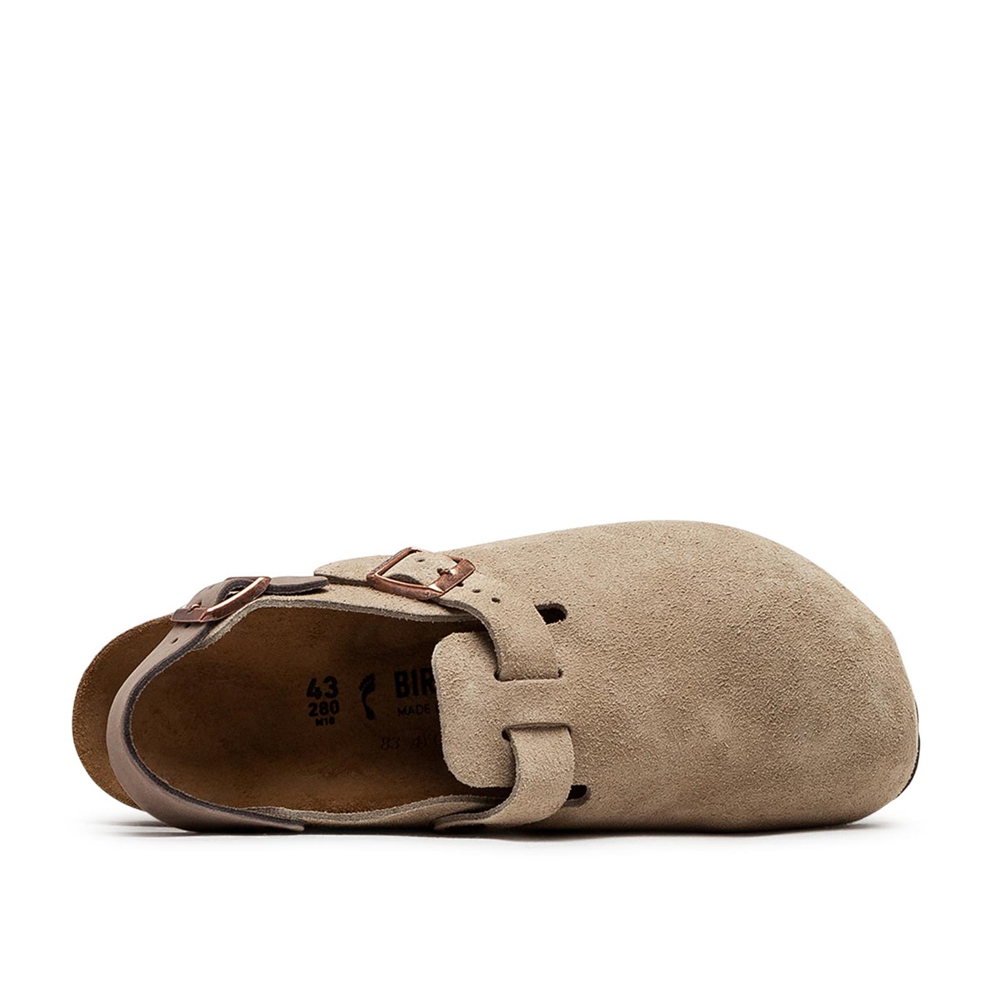 Birkenstock Tokio Suede Leather Narrow (Beige) - Allike Store