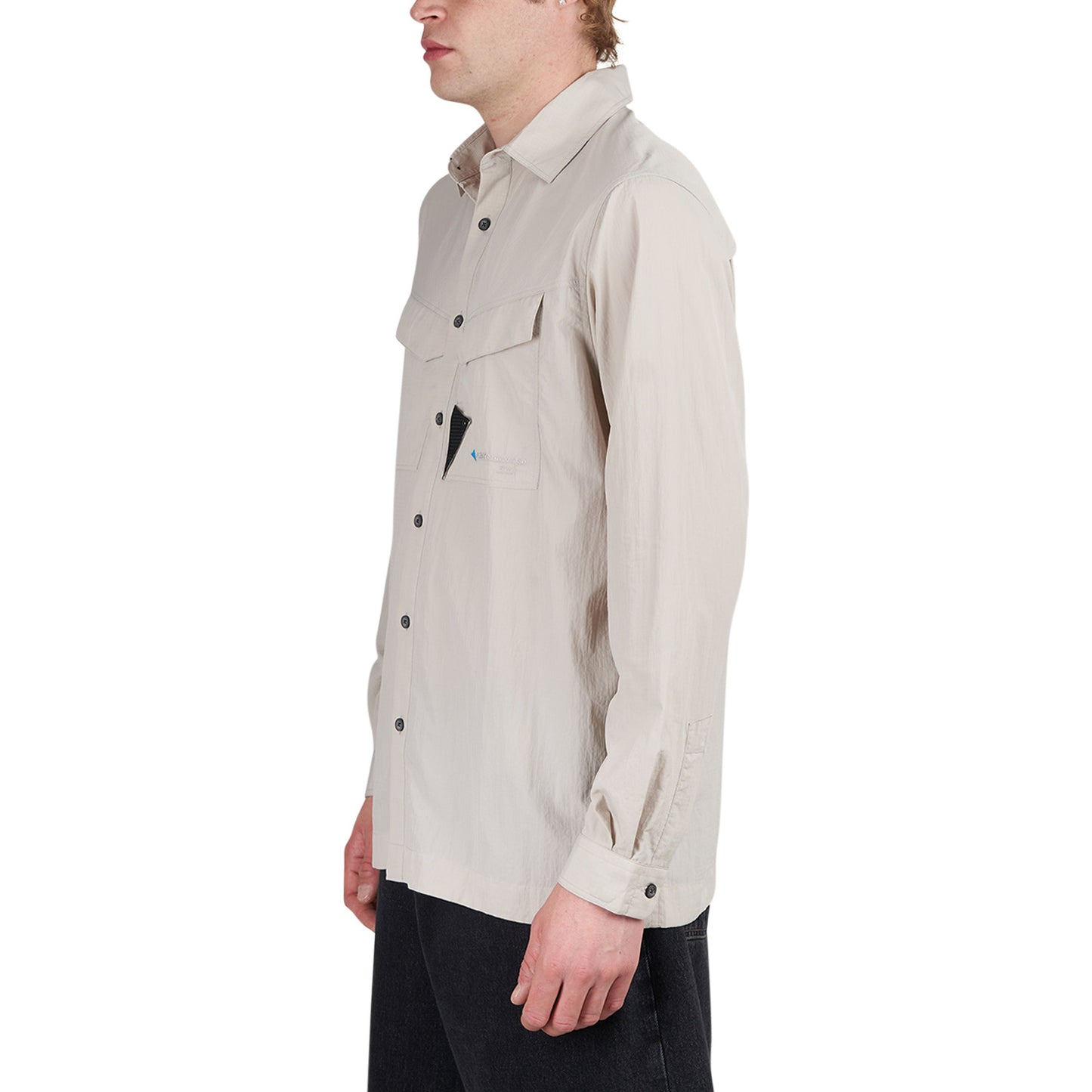 Klättermusen Syn LS Shirt M´s (Beige)  - Allike Store