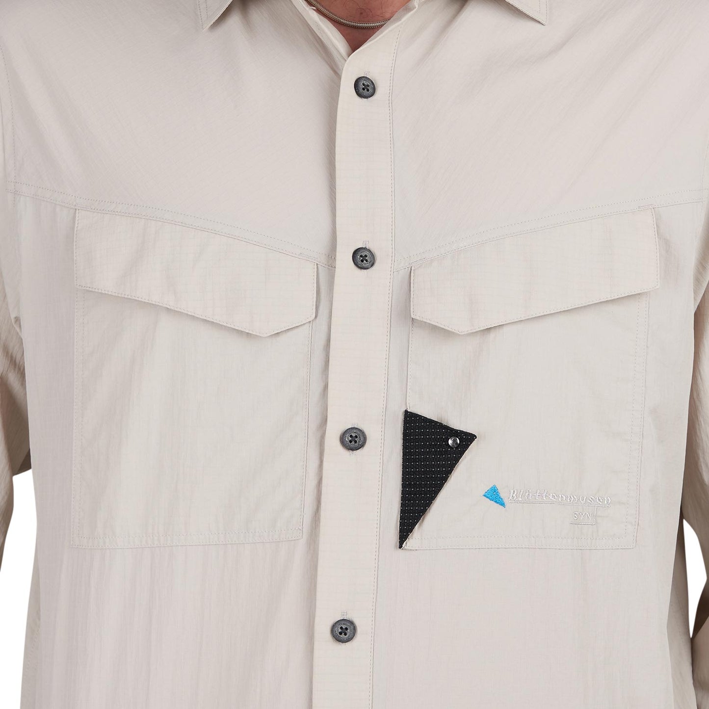 Klättermusen Syn LS Shirt M´s (Beige) - Allike Store