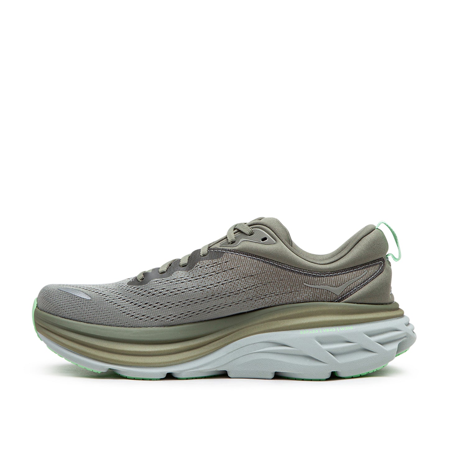 HOKA Bondi 8 (Oliv / Grau) - Allike Store