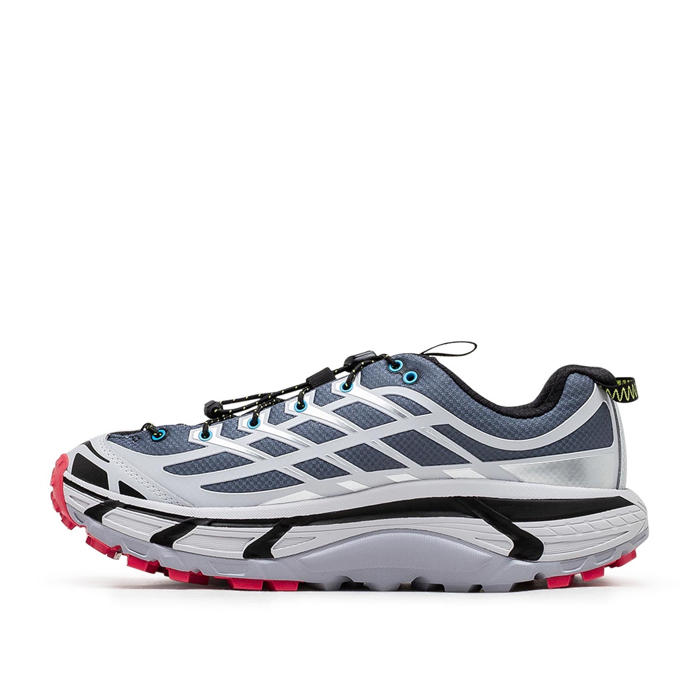 HOKA Mafate Three2 Wordmark (Grau / Rot) - Allike Store