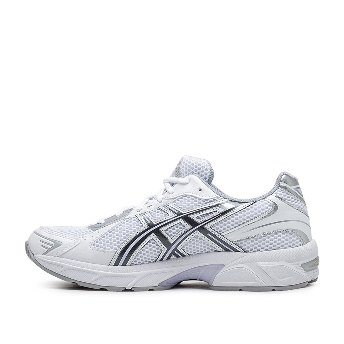 Asics Gel-1130 (Weiß / Silber / Schwarz) - Allike Store