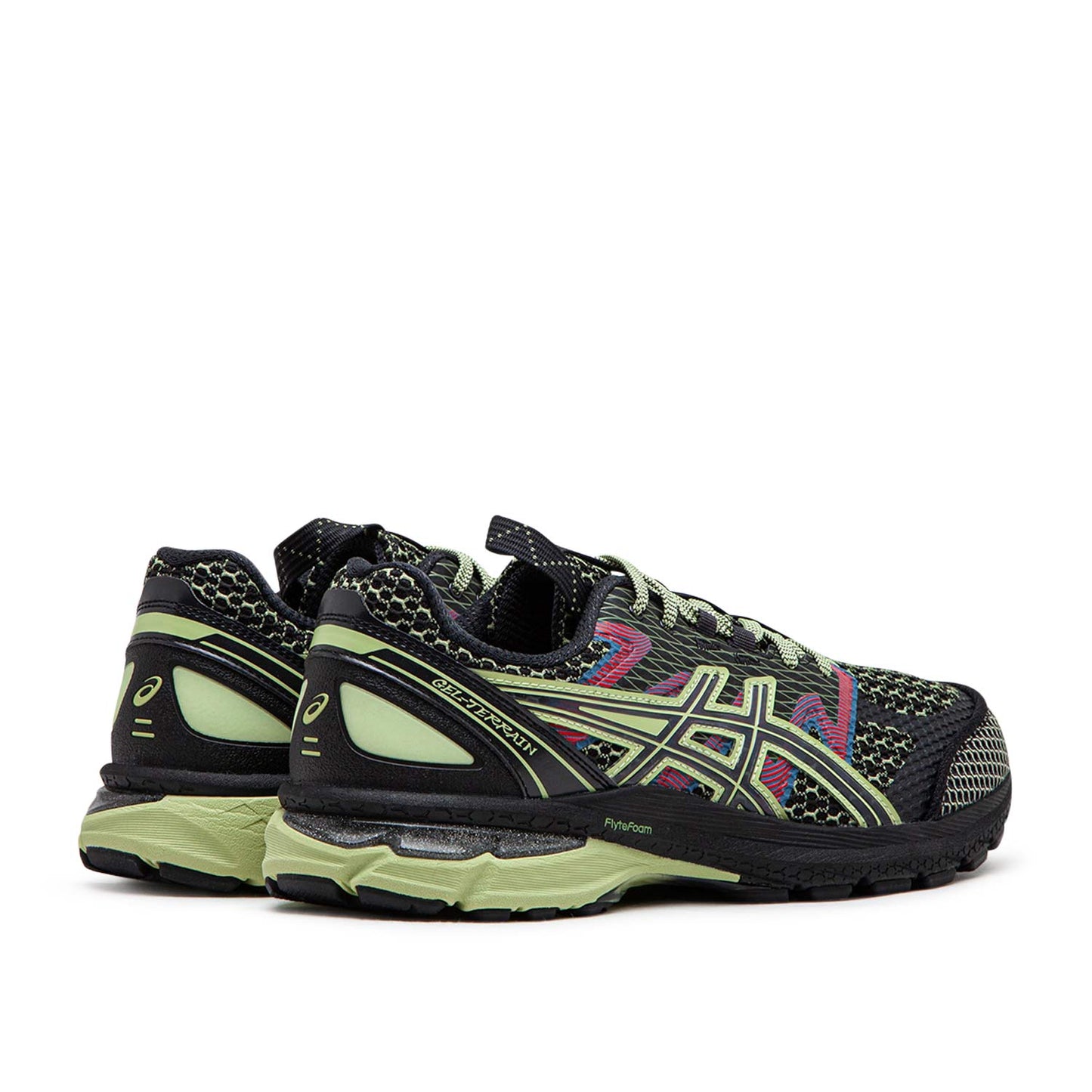 ASICS US4-S Gel-Terrain (Schwarz / Grün)  - Allike Store