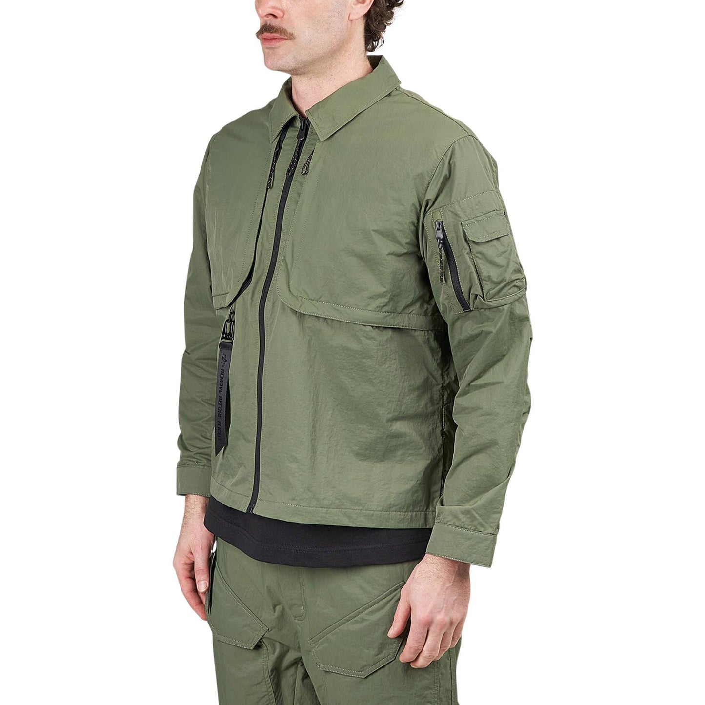 Alpha Industries Utility Shirt UV (Grün) - Allike Store