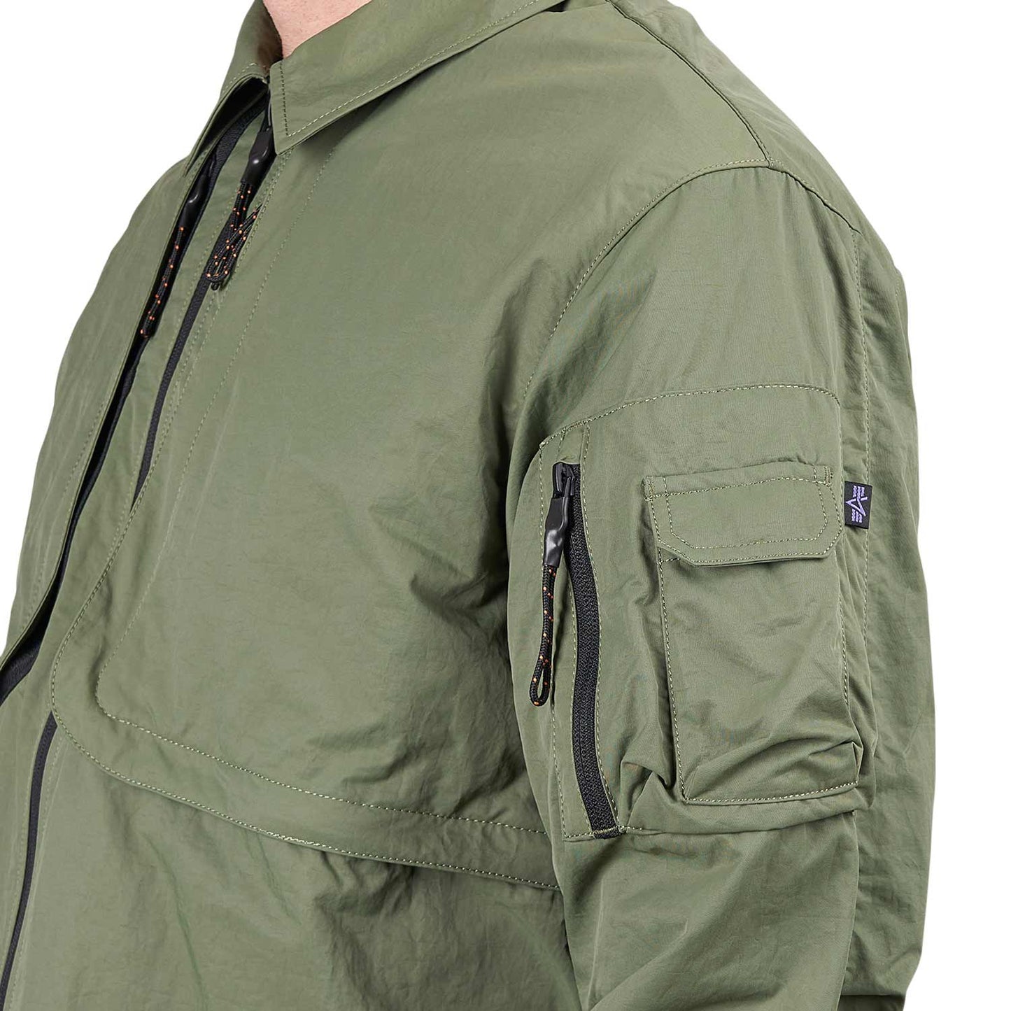Alpha Industries Utility Shirt UV (Grün) - Allike Store