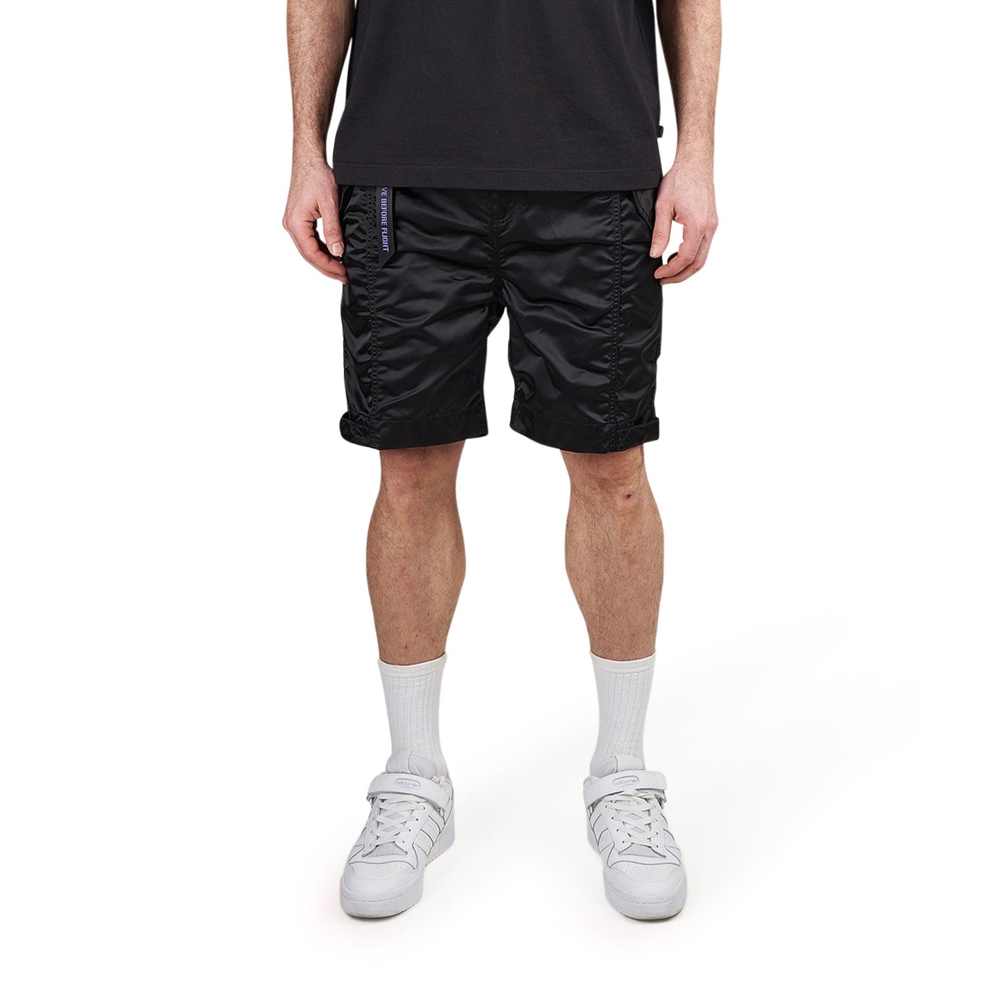 Alpha Industries Nylon Short UV (Schwarz)  - Allike Store