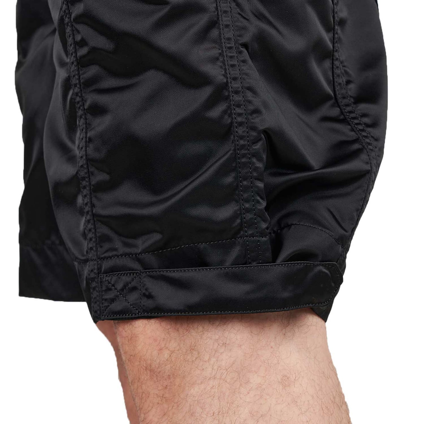 Alpha Industries Nylon Short UV (Schwarz)  - Allike Store