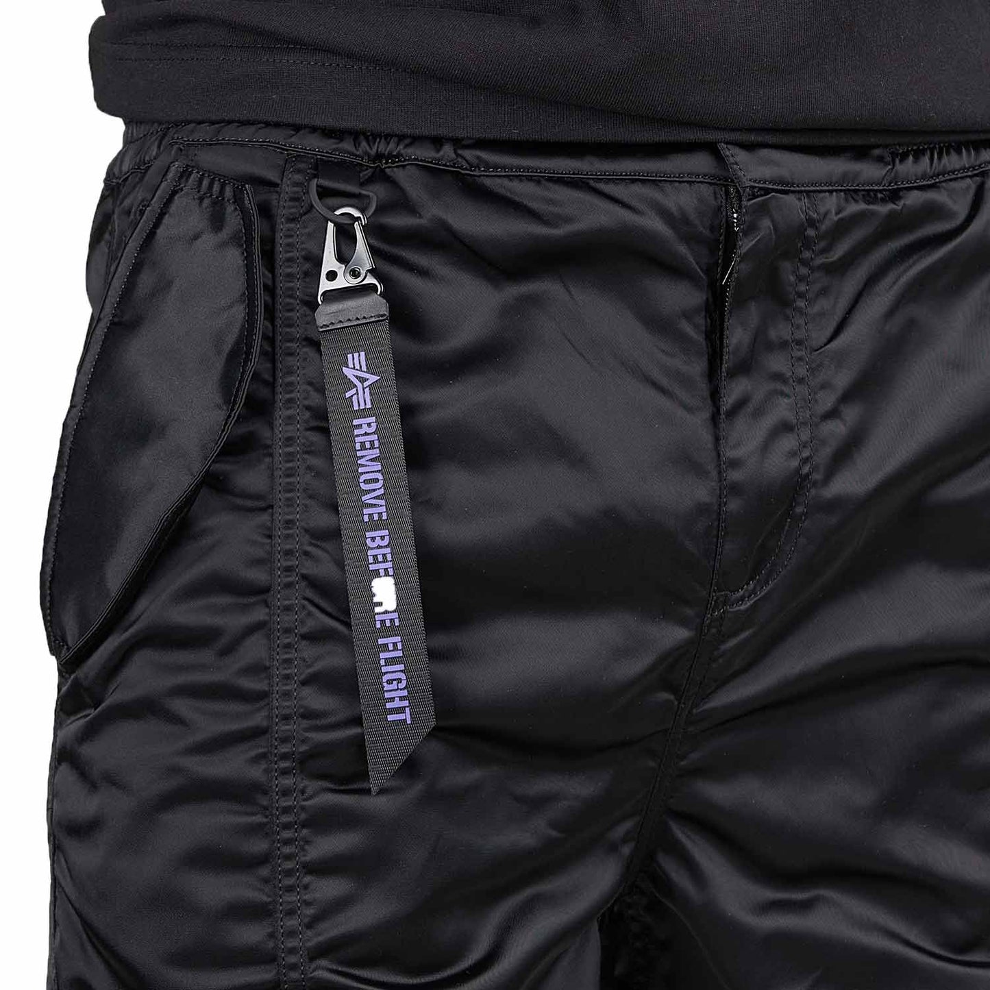 Alpha Industries Nylon Short UV (Schwarz) - Allike Store