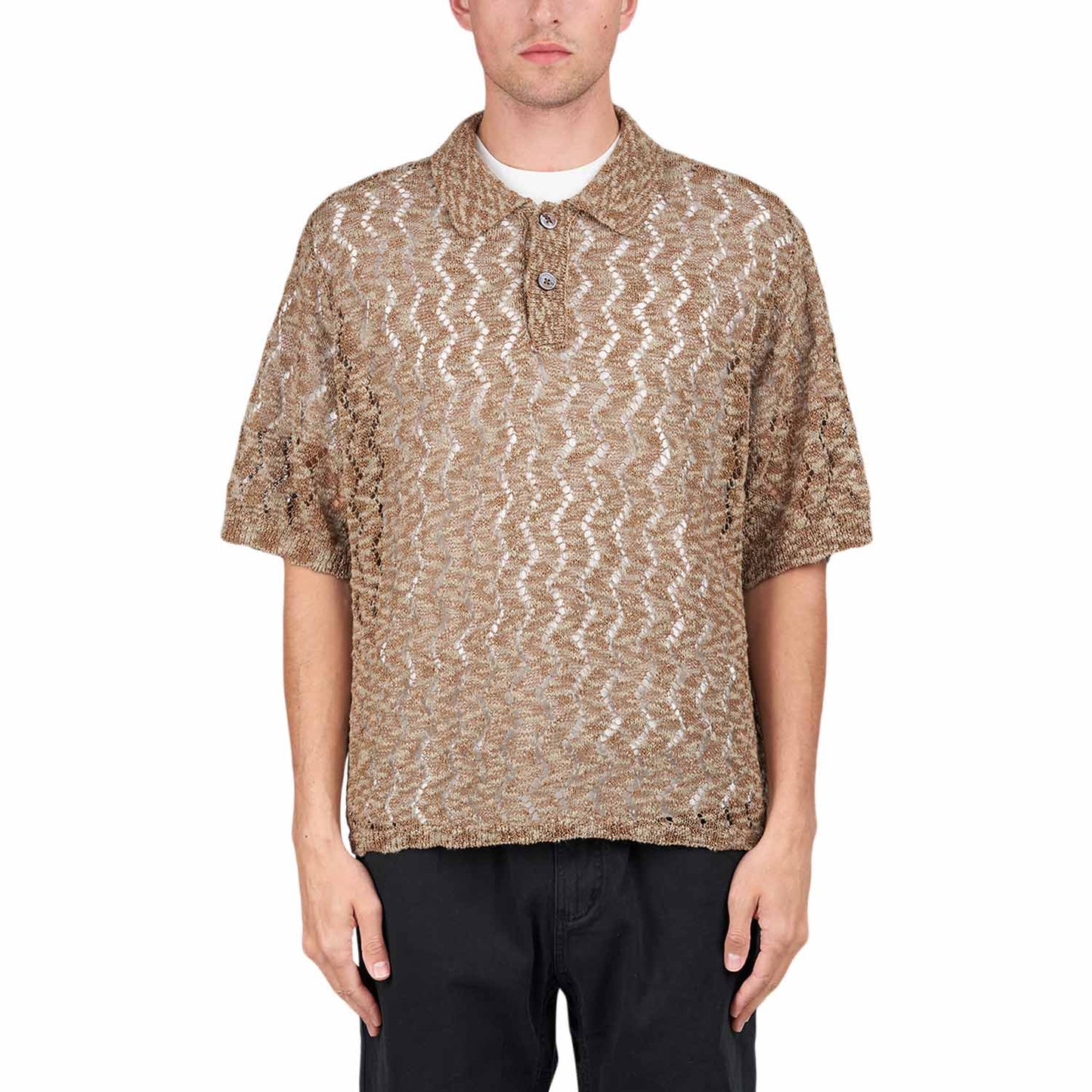 Obey Andre Polo Sweater (Braun) - Allike Store