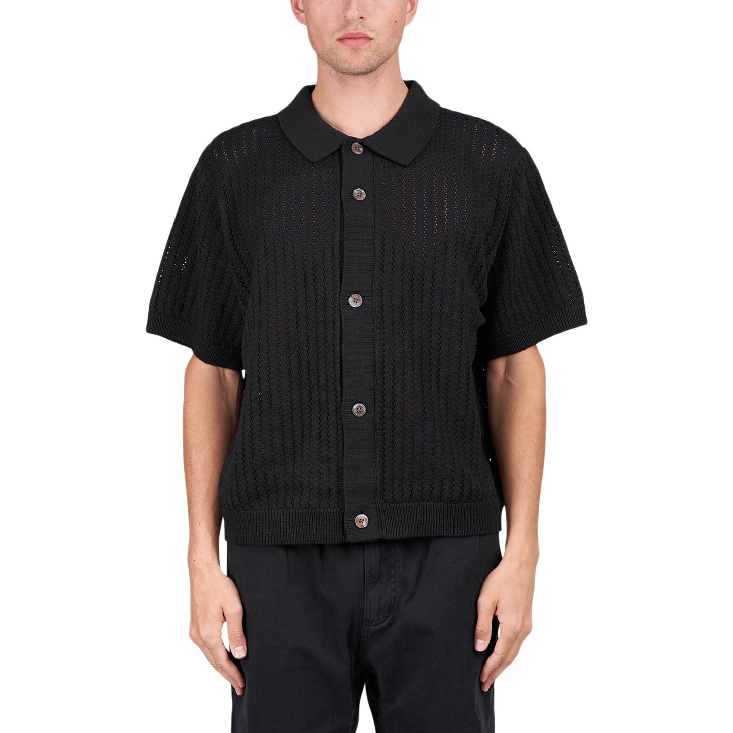 Obey Dez Sweater Shirt (Schwarz) - Allike Store