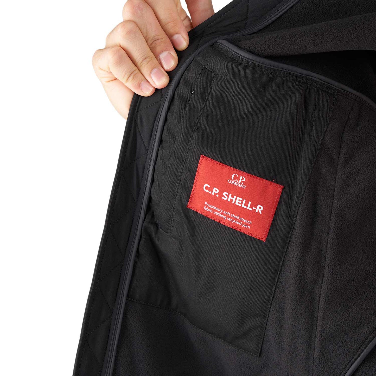 C.P. Company Shell-R Goggle Jacket (Schwarz) - Allike Store