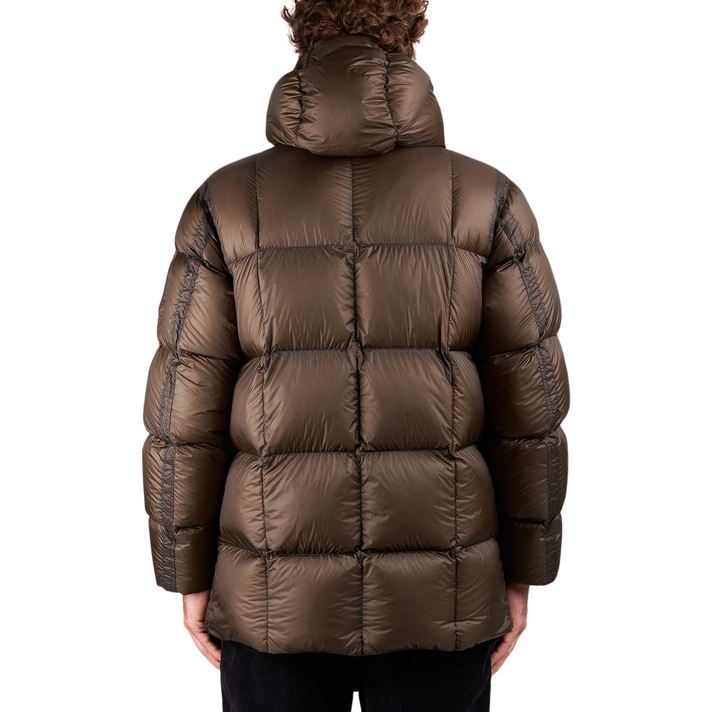 C.P. Company D.D. Shell Hooded Long Down Jacket (Oliv) - Allike Store