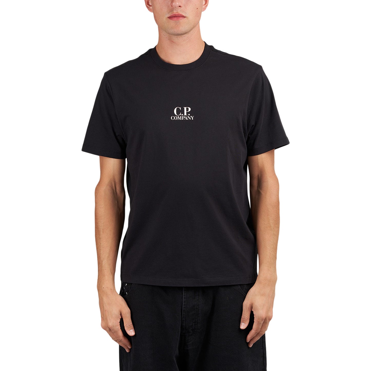 C.P. Company 30/1 Jersey Bold British Sailor T-Shirt (Schwarz) - Allike Store