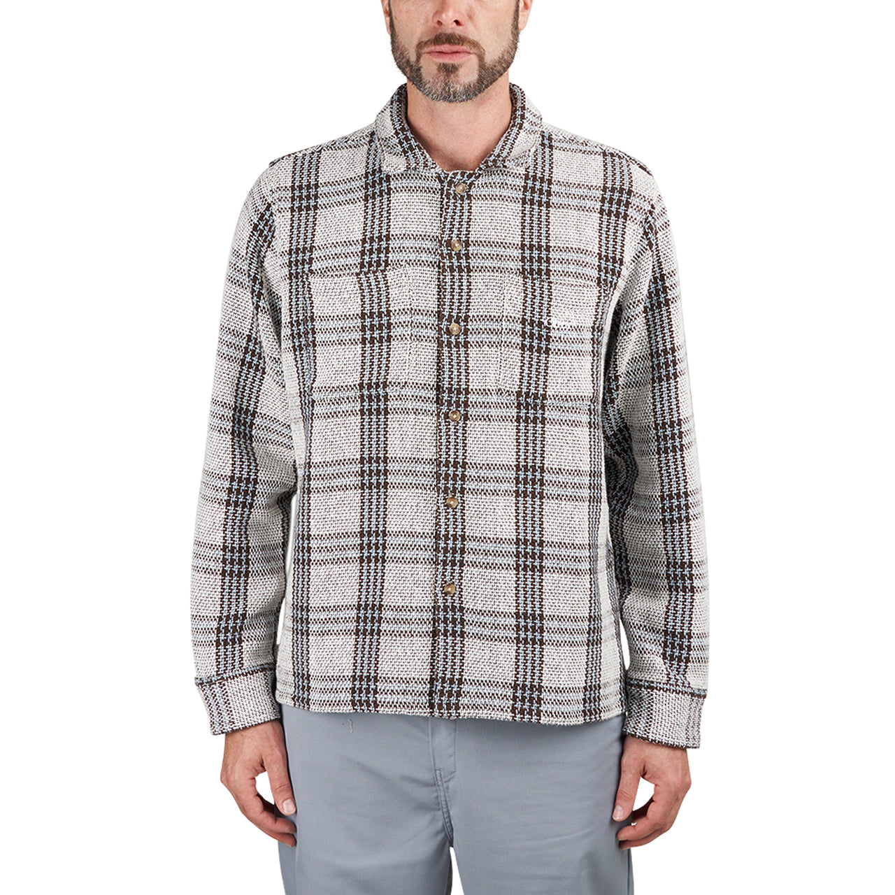 Obey Wes Shirt (Beige / Multi) - Allike Store