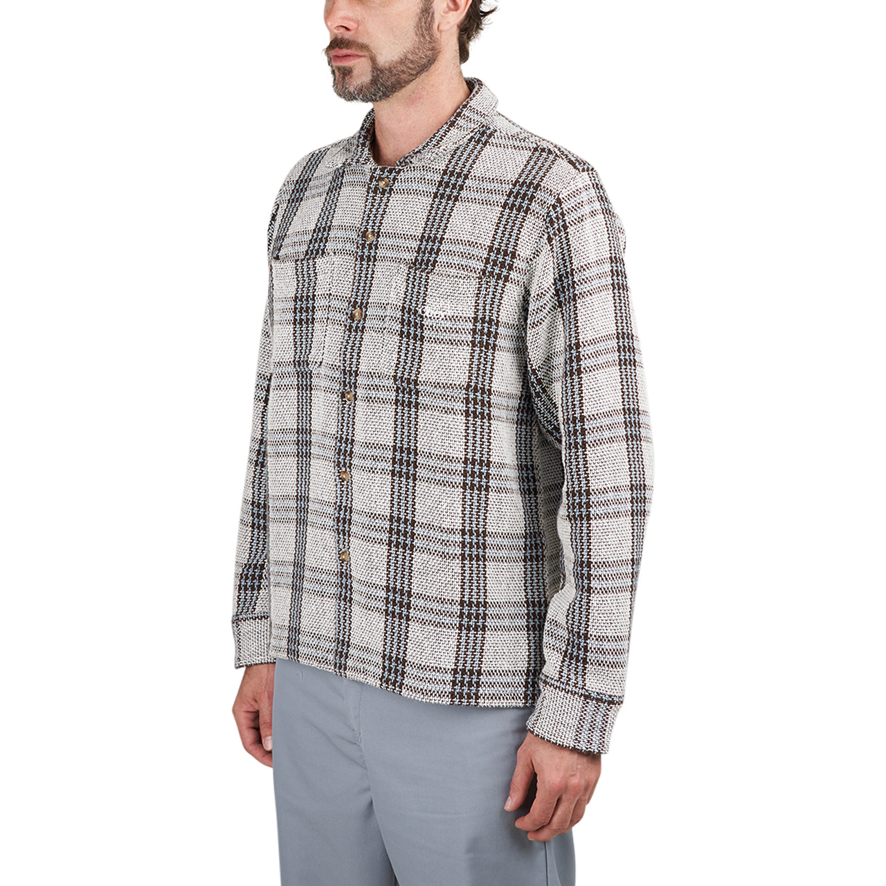 Obey Wes Shirt (Beige / Multi) - Allike Store