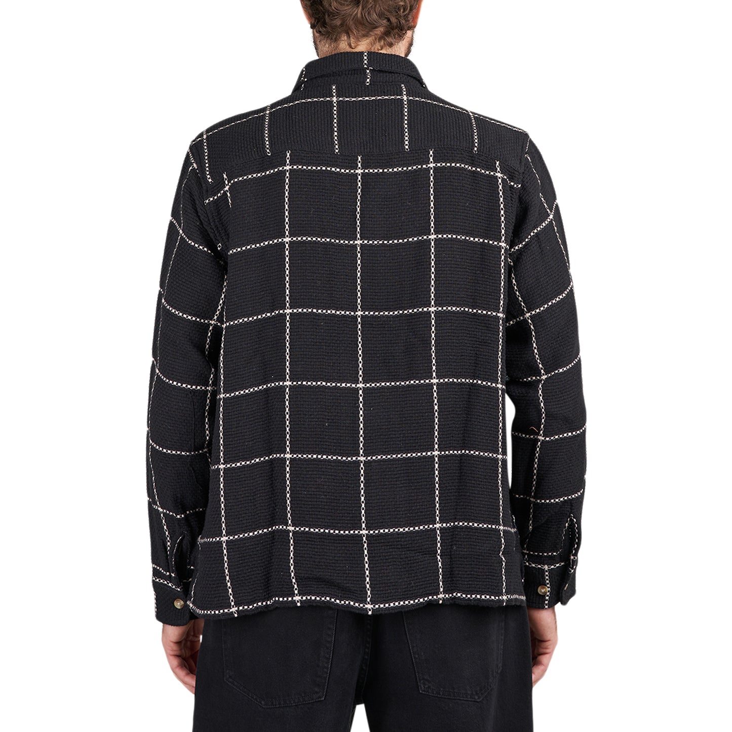 Obey Santo Woven Shirt (Schwarz / Weiß) - Allike Store