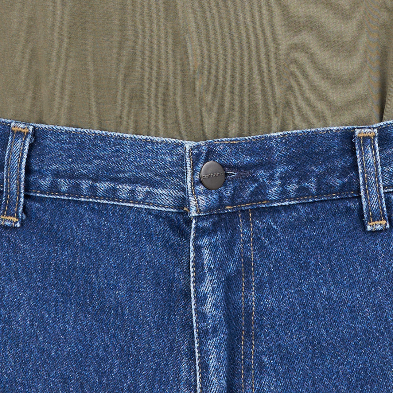 Carhartt WIP Single Knee Short (Blau) - Allike Store