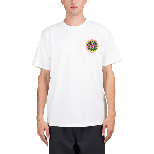 Obey Sun Classic T-Shirt (Weiß / Multi)  - Cheap Witzenberg Jordan Outlet