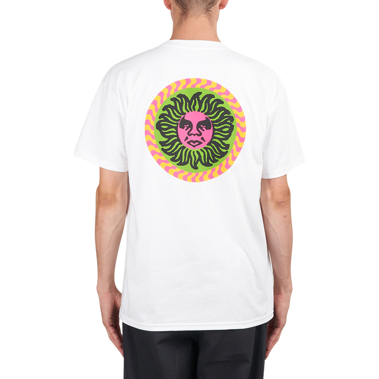 Obey Sun Classic T-Shirt (Weiß / Multi) - Allike Store