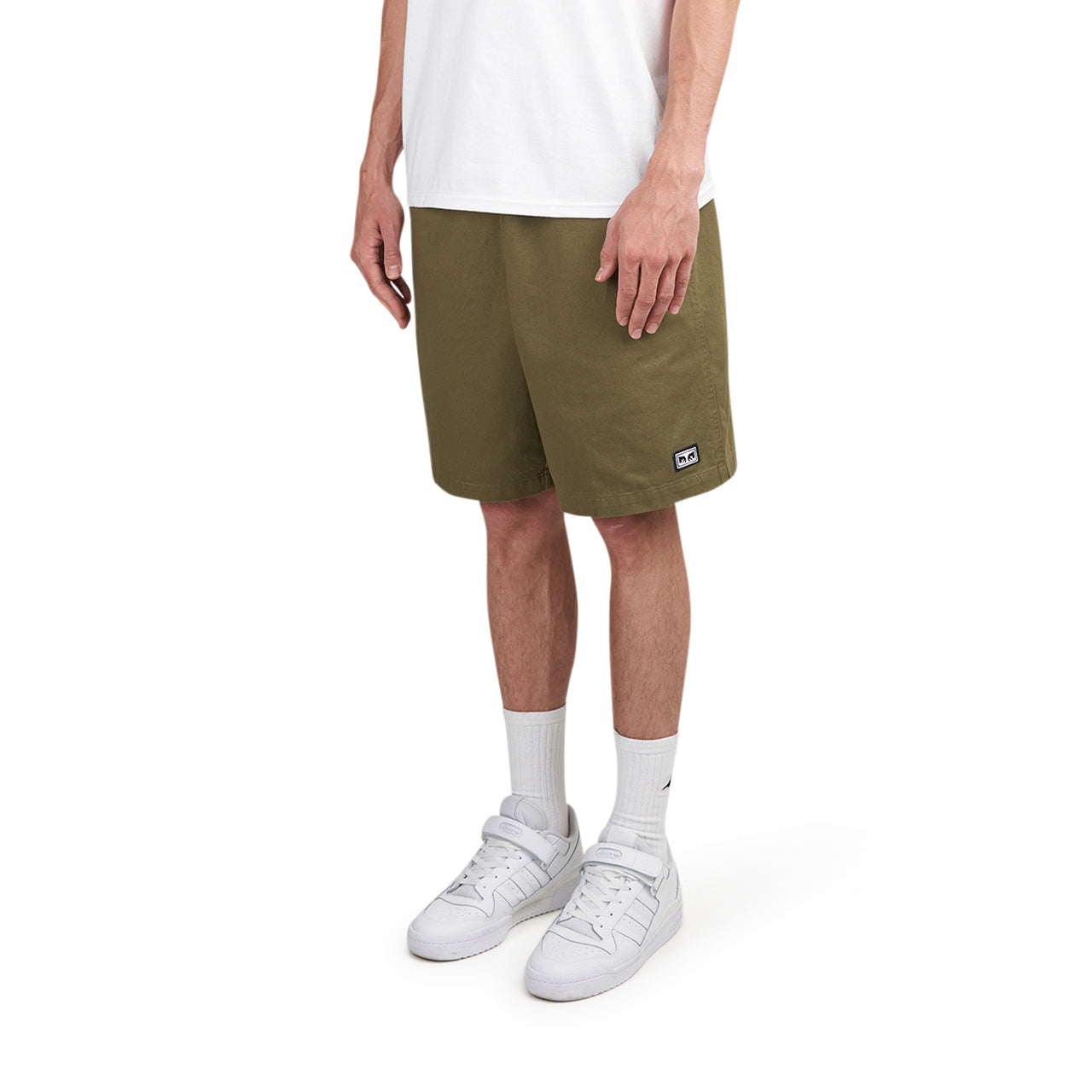 Obey Easy Relaxed Twill Short (Grün) - Allike Store