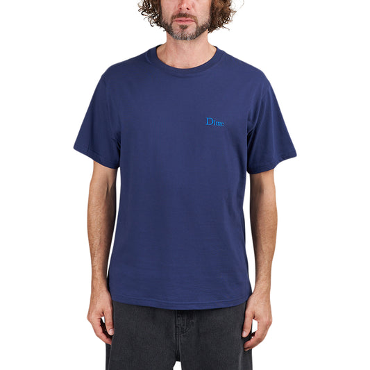 Dime Classic Small Logo T-Shirt (Navy)  - Cheap Witzenberg Jordan Outlet