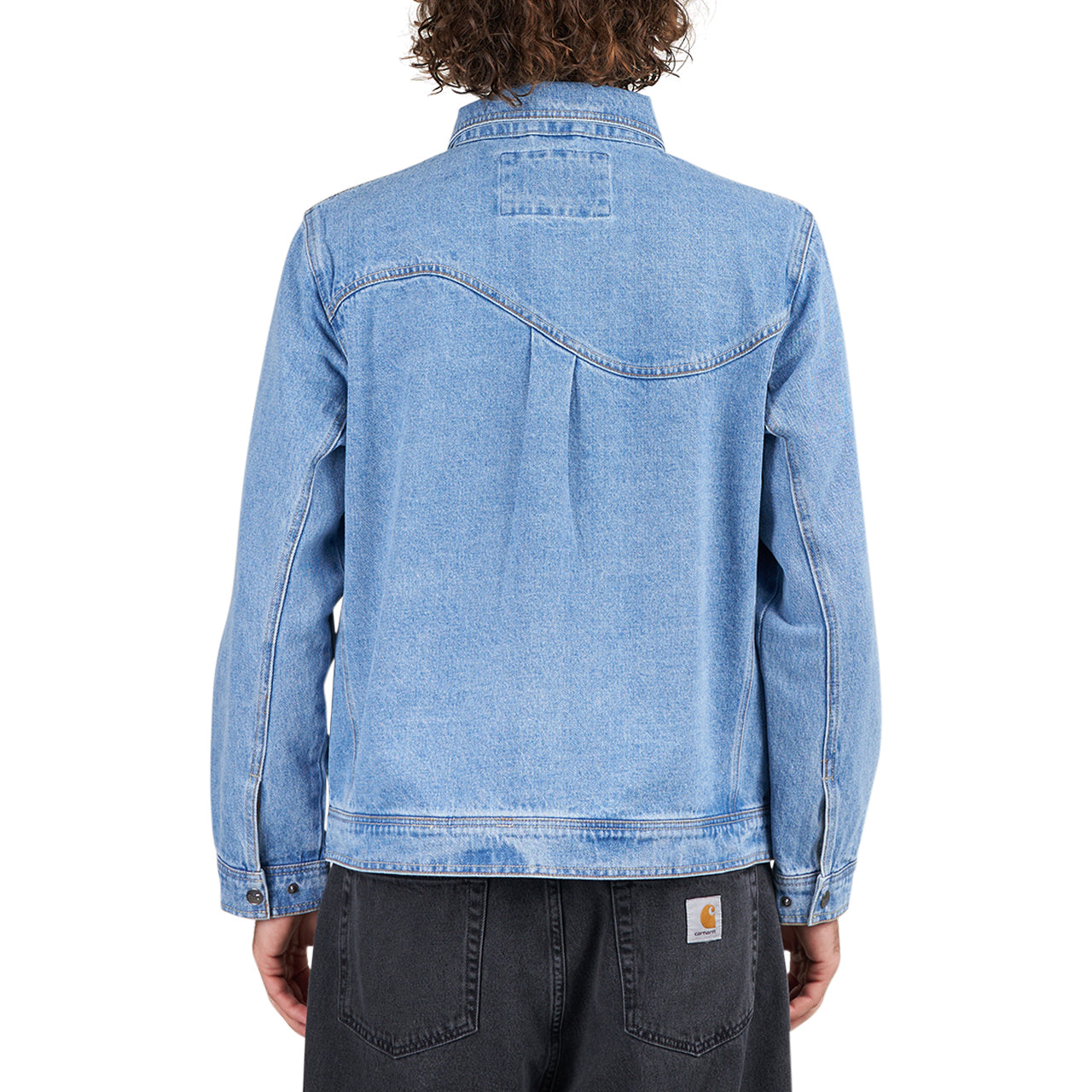 Dime Denim Western Jacket (Blau) - Allike Store