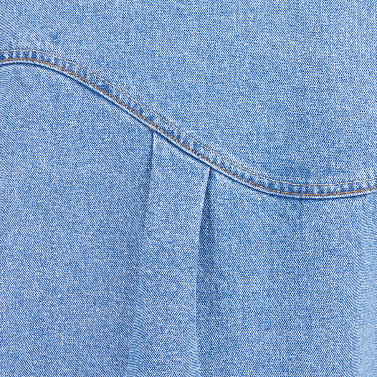 Dime Denim Western Jacket (Blau) - Allike Store