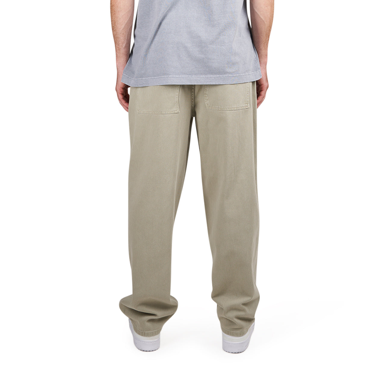 Dime Baggy Denim Pants (Khaki) - Allike Store