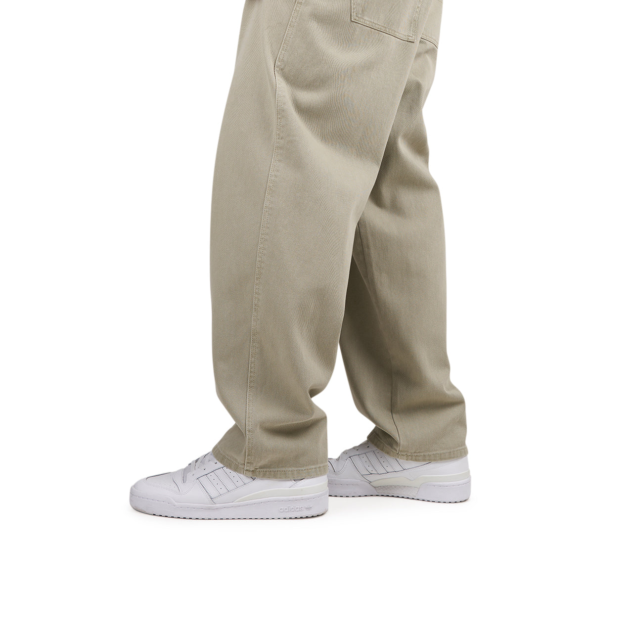 Dime Baggy Denim Pants (Khaki) - Allike Store