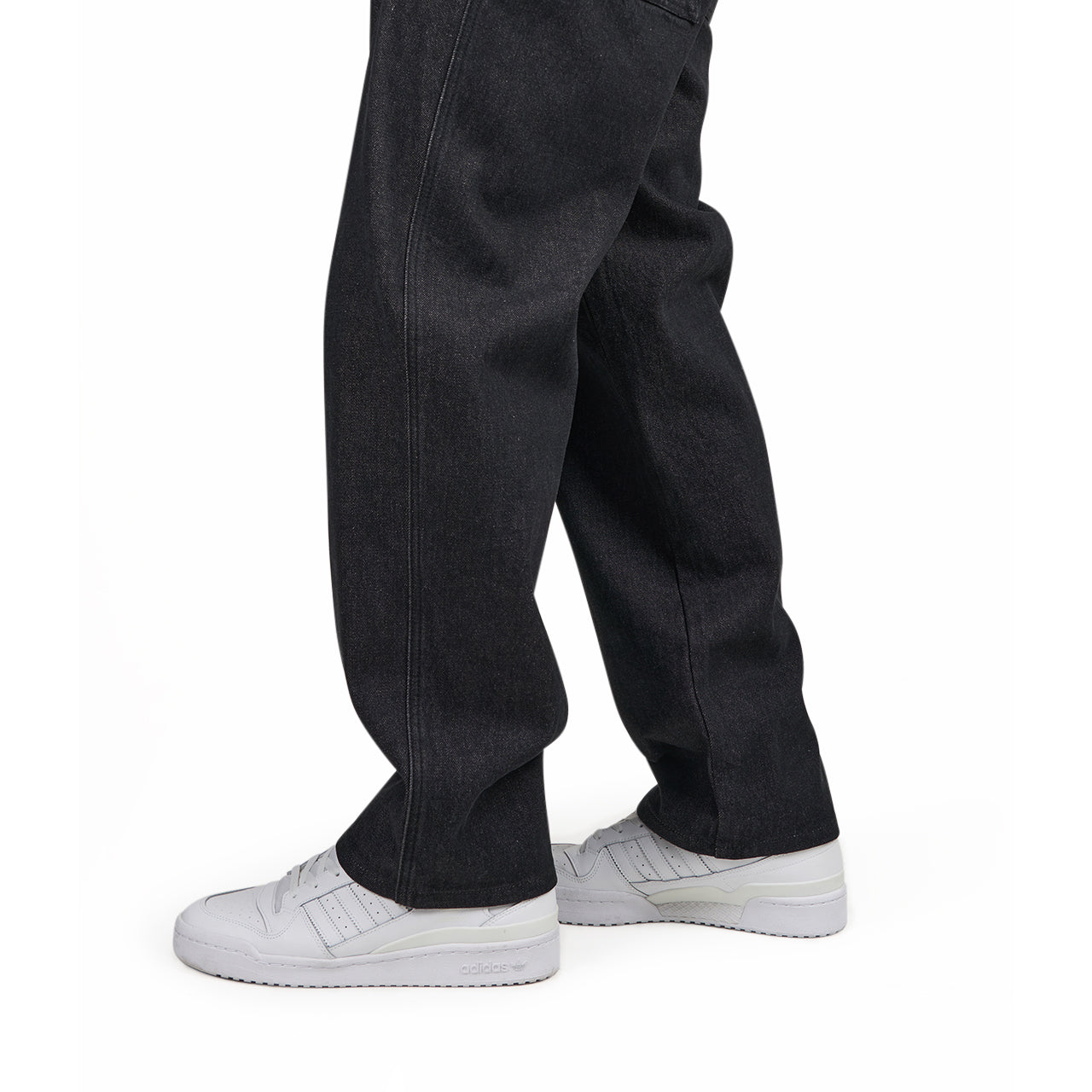 Dime Relaxed Denim Pants (Schwarz)  - Allike Store