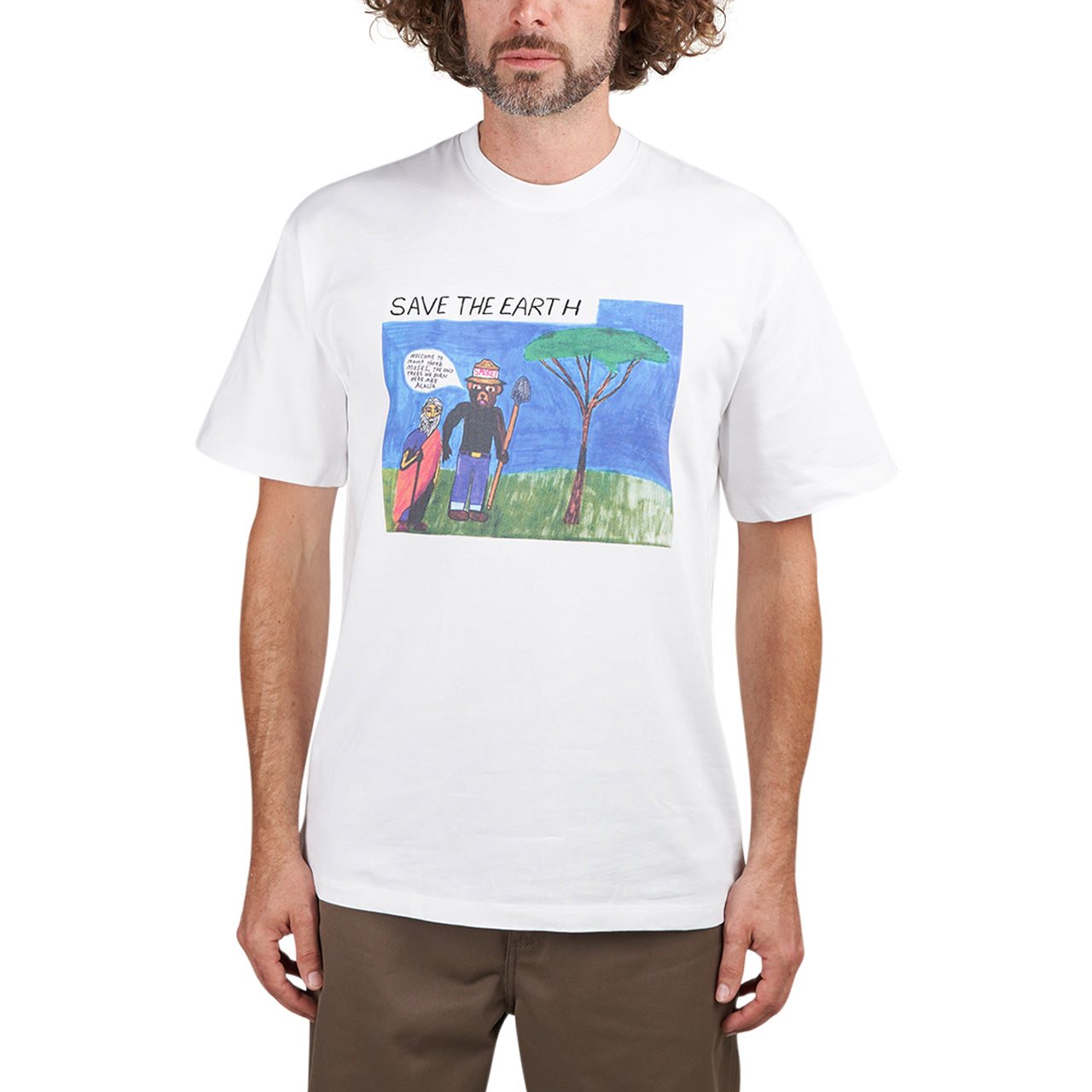 T.I.M.E. Mount Horeb SS Tee (Weiß / Multi) - Allike Store
