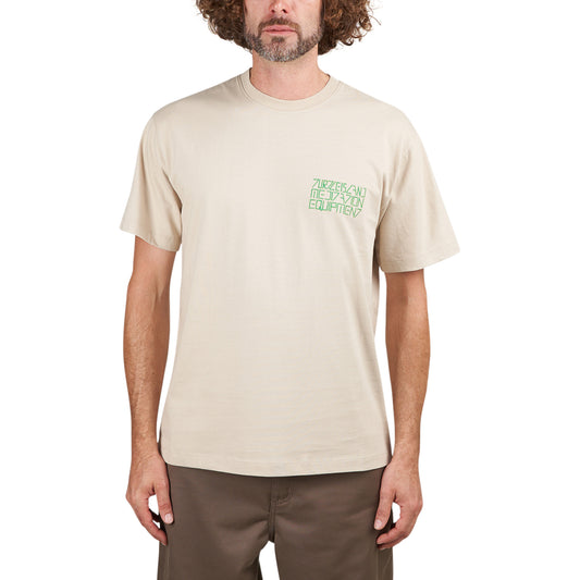 T.I.M.E. Future Time Zone SS Tee (Beige / Multi)  - Allike Store