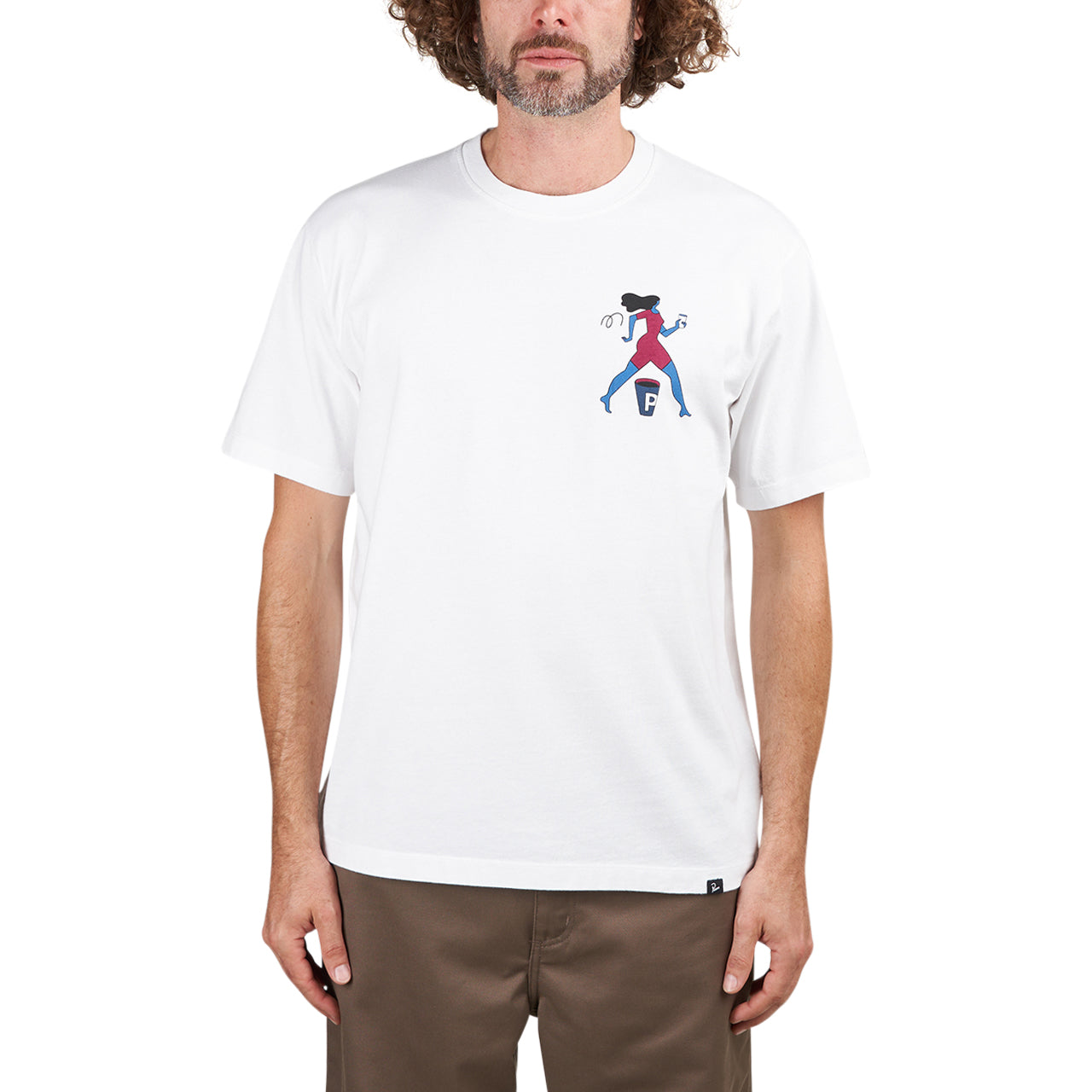 Parra Questioning T-Shirt (Weiß) - Allike Store