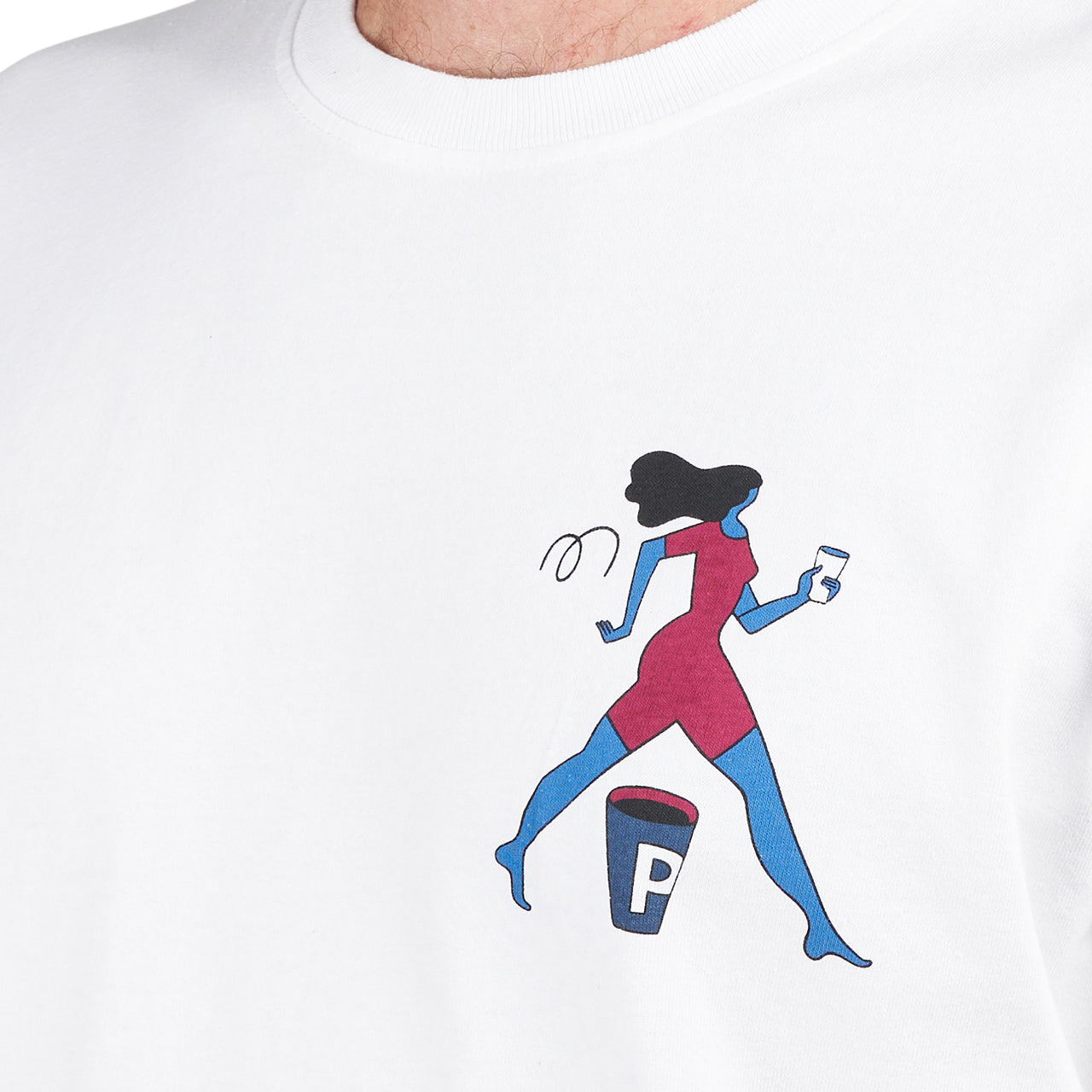 Parra Questioning T-Shirt (Weiß) - Allike Store