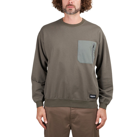 Neighborhood Design Sweatshirt LS-3 (Oliv)  - Cheap Witzenberg Jordan Outlet