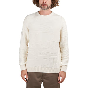 by Parra Landscaped Knitted Pullover (Creme) - Allike Store